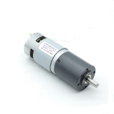 شراء علبة التروس 24V DC Brush Gear Motor منخفضة الضوضاء NEMA 17 42mm 1:25 200Rpm 0.75A online manufacture