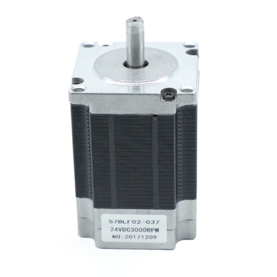 شراء 57BLF04A-001 Nema23 كفاءة عالية منخفضة الضوضاء 36 فولت محرك تيار مستمر فرش Bldc Motor online manufacture