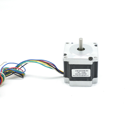 شراء 57BYGH350A-002 Nema23 Dc Hybrid Stepper Motor 5V 0.5A 2.0Kg.Cm محرك متدرج online manufacture