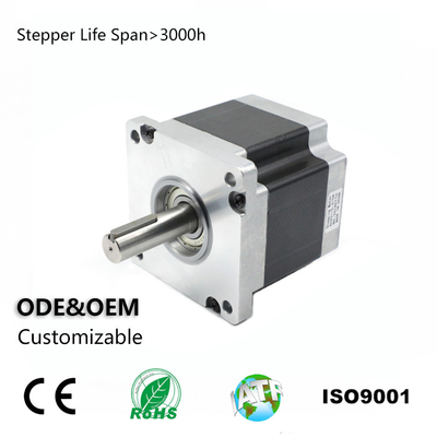 شراء 110BYGH80-001AG Nema42 محرك متدرج هجين 1.8 درجة 4 الرصاص 9V 6.0A 8.5N.M online manufacture