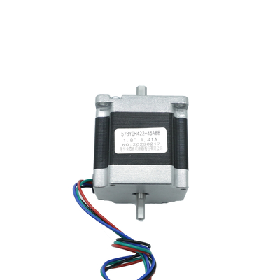 شراء Nema23 57 مم مزدوج الإخراج شافت الهجين السائر 1.41A 5.07V 1.25N.M online manufacture
