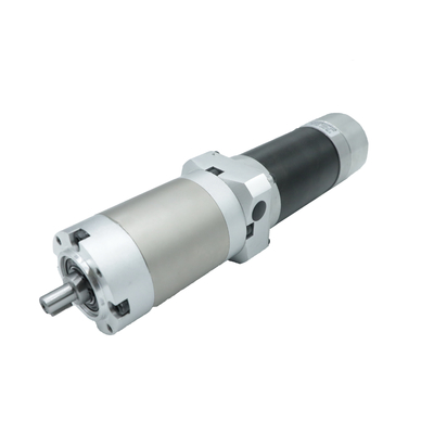 شراء 57mm bldc المحرك مع علبة التروس الكوكبية 38N.m 125: 1 نسبة التخفيض 24V 30RPM online manufacture
