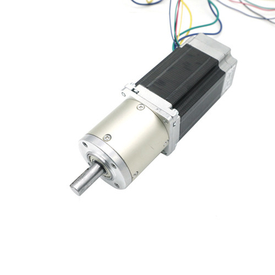 شراء Nema23 محرك 13.8N.M 24V 105RPM 1.9A بدون فرش مع علبة تروس كوكبية online manufacture