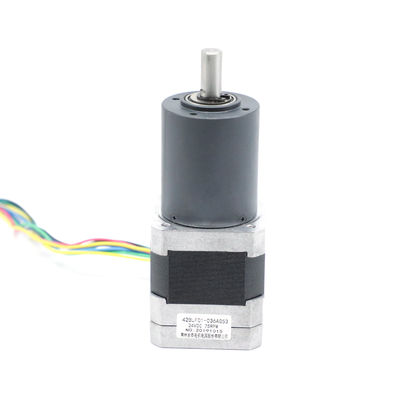 شراء NEMA 17 Micro Gearbox محرك بدون فرشاة مع مخفض سرعة 75 دورة في الدقيقة online manufacture