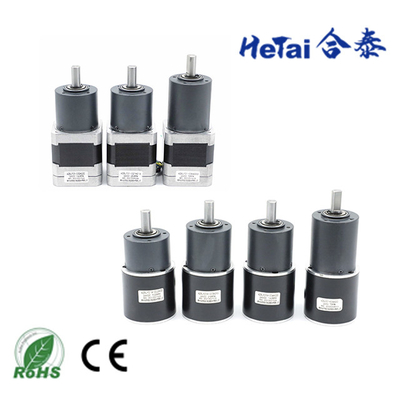 شراء محرك تروس بتيار مستمر بدون فرش 0.1 N.M-16 N.M Nema 14 Nema 17 Nema 23 24V محرك كهربائي online manufacture
