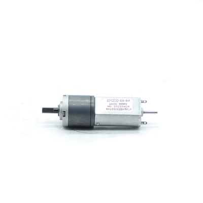 شراء NEMA 8 منخفض الضوضاء DC فرشاة تروس المحرك 24V 59 دورة في الدقيقة 0.05A 22mm online manufacture