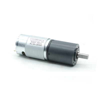 شراء 0.38A 24V DC Brush Gear Motor 36mm Low Noise NEMA 14 مع علبة التروس 1:76 65 Rpm online manufacture